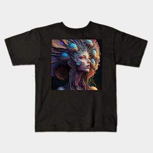 Coral Godess Kids T-Shirt